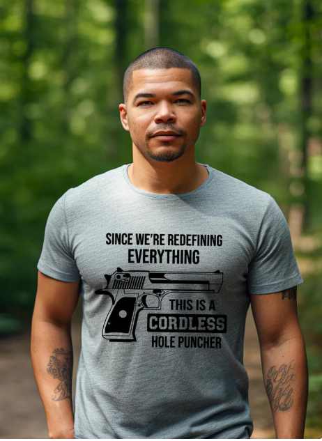 Cordless Hole Puncher Screen Print Transfer