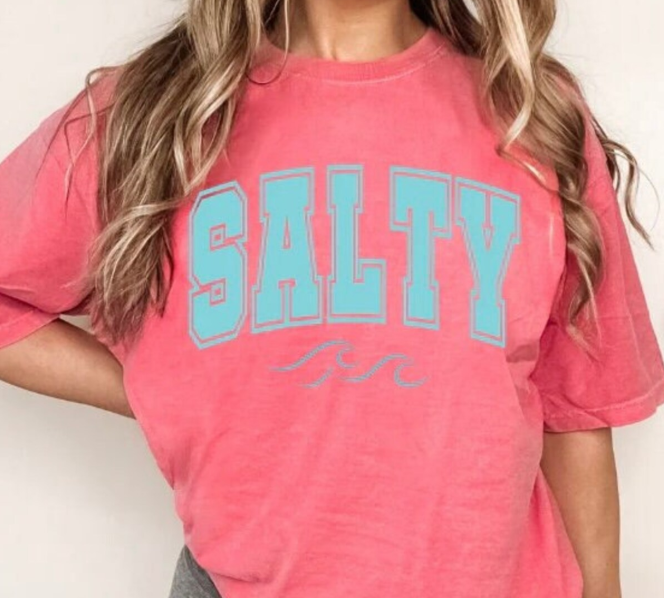 Salty Screen Print Transfer
