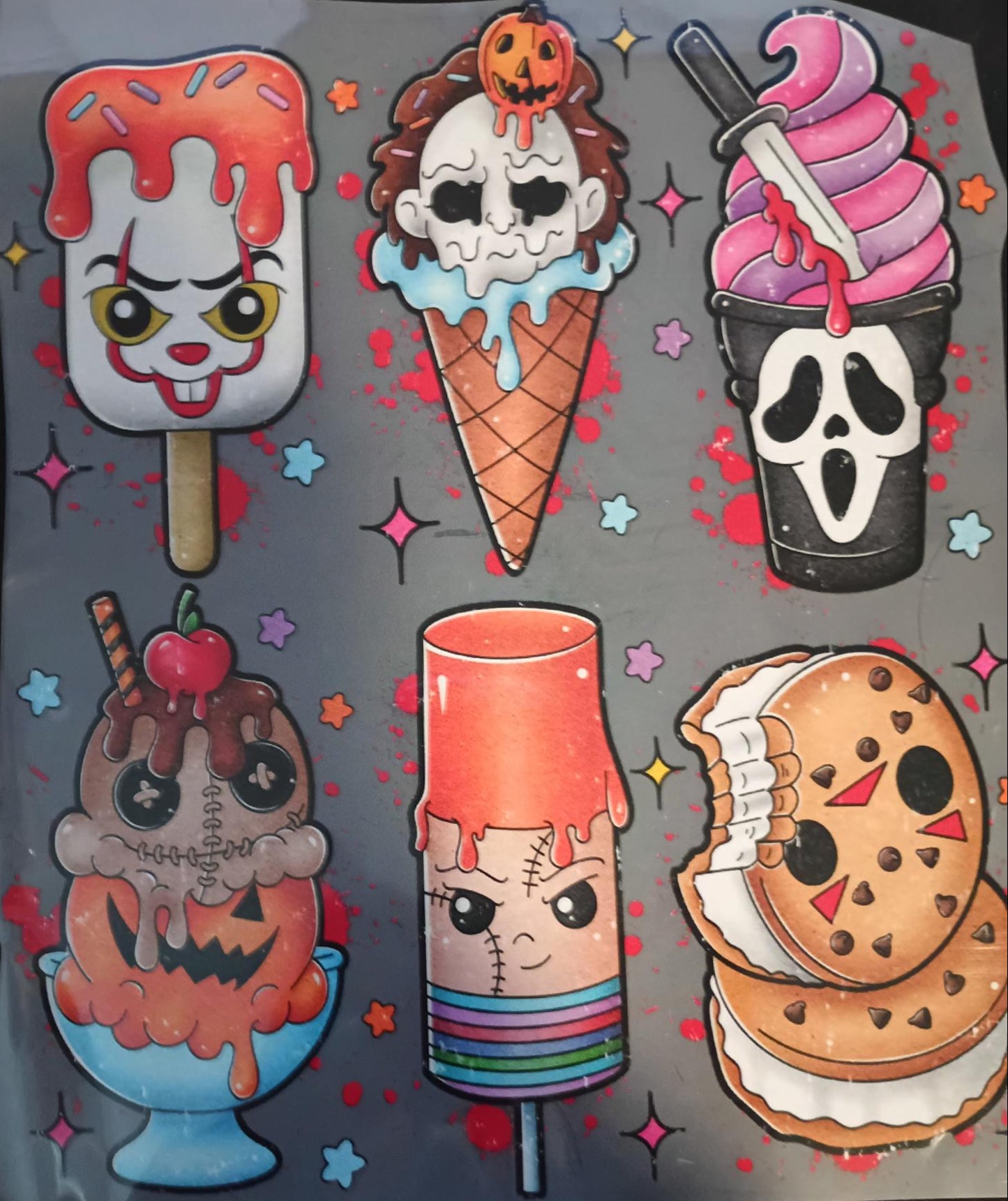 Horror Popsicle Transfer