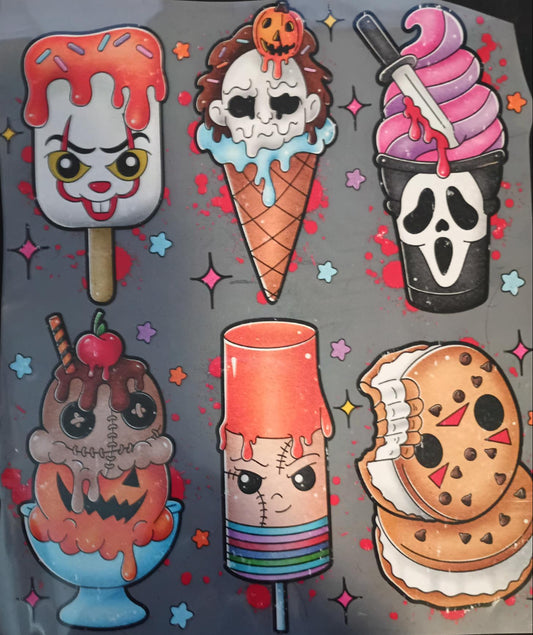 Horror Popsicle Transfer