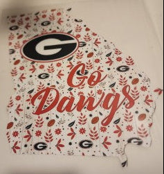 UGA Go Dawgs Heat Transfer