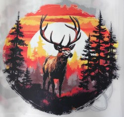 Deer in Forest Heat Transfer