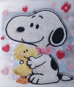 Snoopy & Woodstock Yarn Heat Transfer