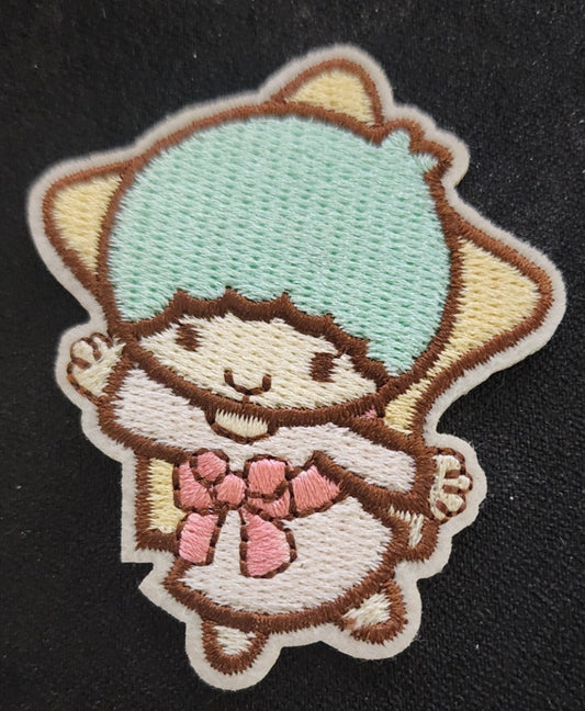Twinstar Boy Iron On Patch