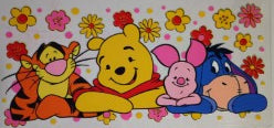 Winnie the Pooh and Gang UV DTV Transfer