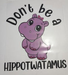 Don't be a Hippotwatamus Heat Transfer