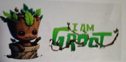 I am Groot UV DTV Transfer