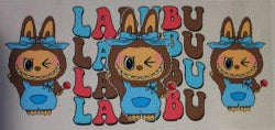 Labubu UV DTF Transfer