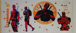 Dead Pool Starbucks UV DTV Transfer