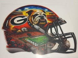 UGA Georgia Bulldogs Helmet Heat Transfer