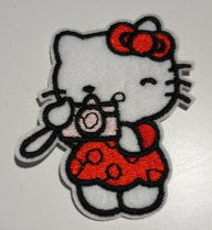 Hello Kitty with Camera Small Pat