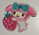 My Melody with Strawberry Small Patch