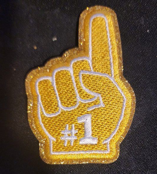 #1 Iron On Patch