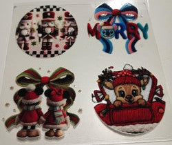 Christmas Yarn Misc Ornament UVDTF Wrap