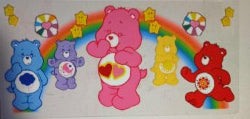 Care Bears UV DTF Transfer