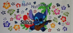 Stitch Hula Harmony UV DTF Transfer