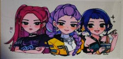 KPOP Demon Hunter - Huntrix UV DTF Transfer