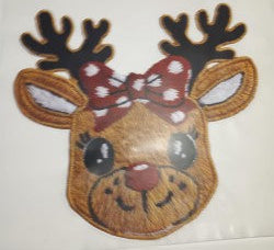 Female Dole Christmas Heat Transfer