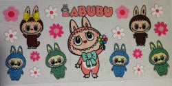 Labubu UV DTF Transfers
