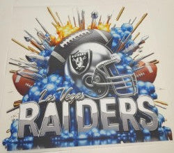 Las Vegas Raiders Heat Transfers