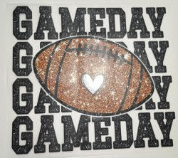 Game Day Football Heat Transfer