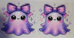 Purple Ghost UV DTF Transfer