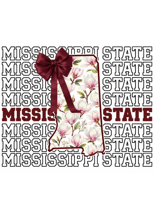 Mississippi State with State and Bow HT