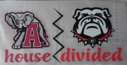 House Divided - Alabama/UGA Heat Transfer