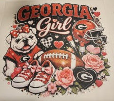 Georgia Girl (UGA) Heat Transfer