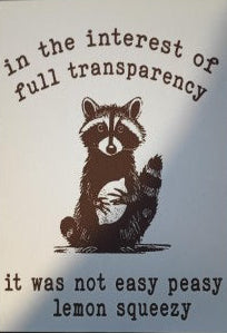 In the Interest Of.... Screen Print Transfer