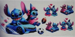 Stitch in Vehicle UV DTF Transfer