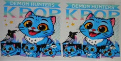 KPOP Demon Hunter Perpy UV DTF Transfer