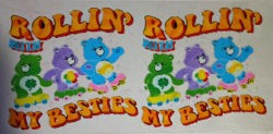 Care Bears UV DTF Transfer