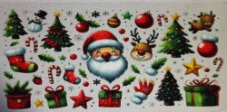 Christmas UV DTF Transfer