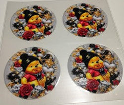 Winnie the Pooh Ornament UVDTF Wrap