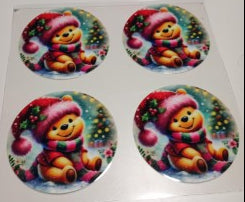 Winnie the Pooh Ornament UVDTF Wrap