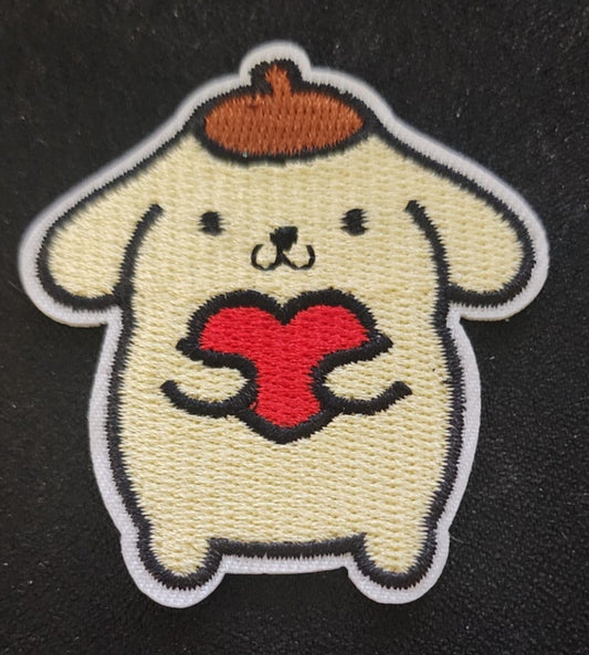 Pompom Iron On Patch