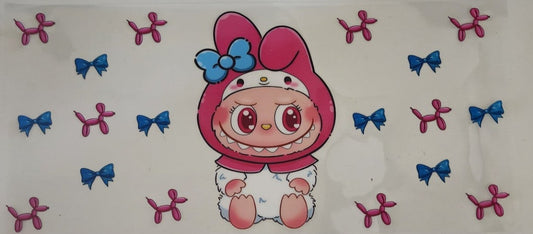 Labubu My Melody UV DTF Transfers 16oz Cup Wrap