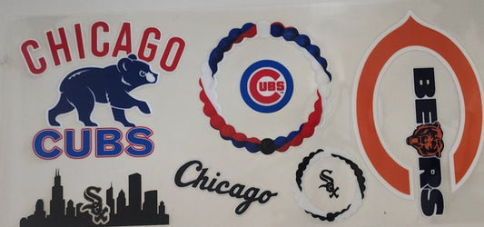 Chicago UV DTF Transfer 16oz Cup Wrap